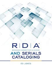 Tapa de RDA and Serials Cataloging