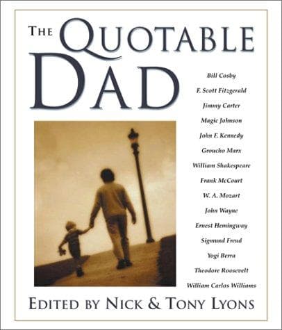 Tapa de The quotable dad