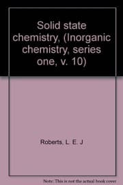 Tapa de Solid state chemistry