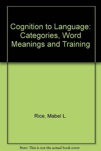 Tapa de Cognition to language