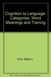 Tapa de Cognition to language