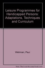 Tapa de Leisure programs for handicapped persons