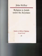 Tapa de Religion in Judah under the Assyrians, 732-609 BC
