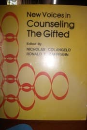 Tapa de New voices in counselling the gifted