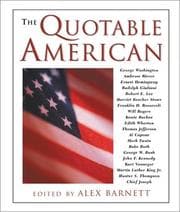 Tapa de The quotable American