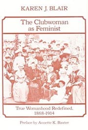 Tapa de The clubwoman as feminist
