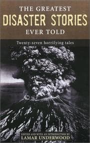 Tapa de The greatest disaster stories ever told