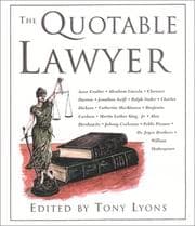 Tapa de The quotable lawyer