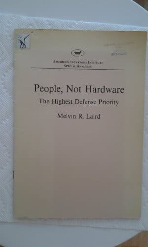 Tapa de People, not hardware--the highest defense priority