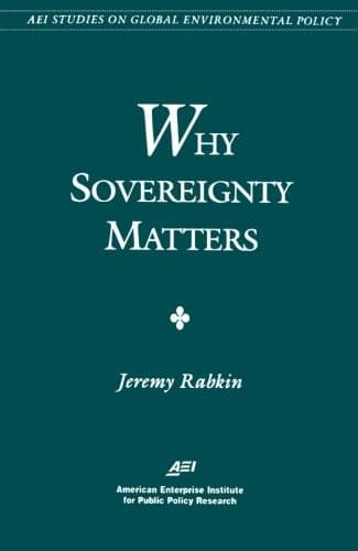 Tapa de Why sovereignty matters