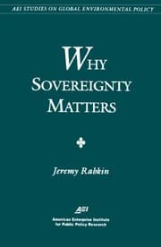 Tapa de Why sovereignty matters