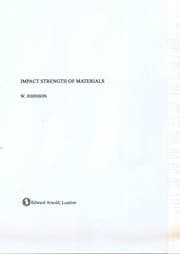 Tapa de Impact Strength of Materials