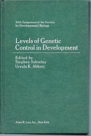 Tapa de Levels of genetic control in development