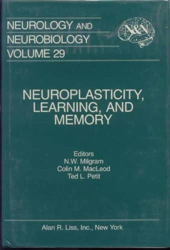 Tapa de Neuroplasticity, learning, and memory