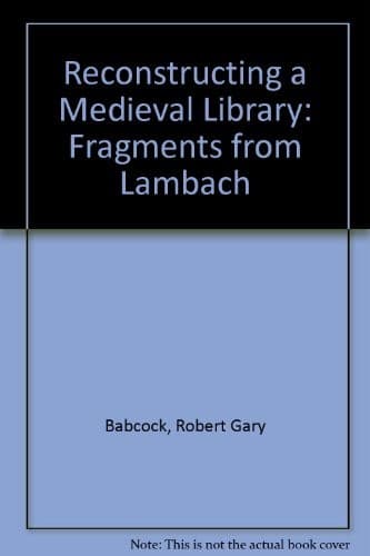 Tapa de Reconstructing a medieval library