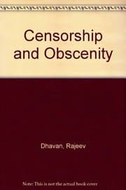 Tapa de Censorship and obscenity