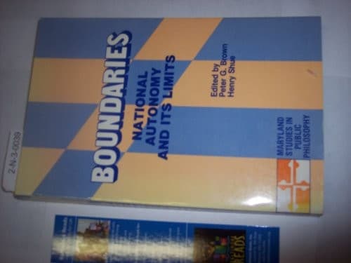 Tapa de Boundaries, national autonomy and its limits