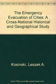 Tapa de The emergency evacuation of cities