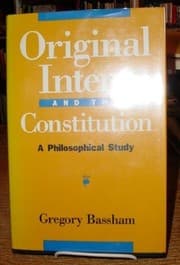 Tapa de Original intent and the Constitution
