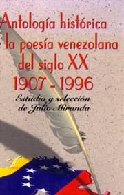 Tapa de Antología de la Historia de la Poesía Venezolana de S. XX