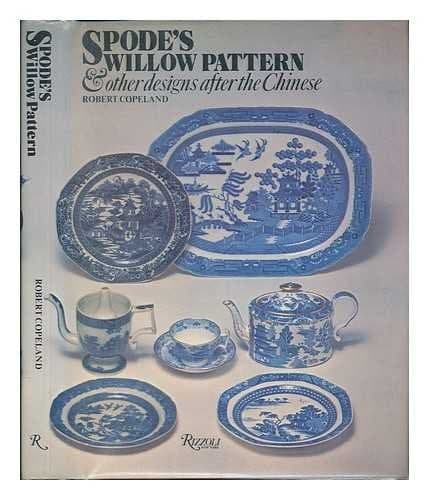 Tapa de Spode's willow pattern & other designs after the Chinese