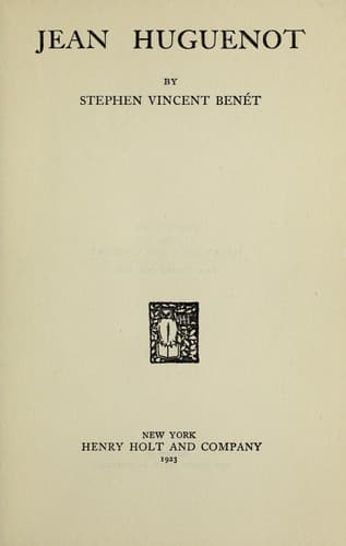 Tapa de Jean Huguenot