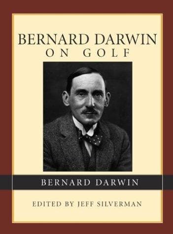 Tapa de Bernard Darwin On Golf (On)