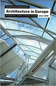 Tapa de Architecture in Europe Since 1968