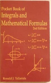 Tapa de Pocket book of integrals and mathematical formulas