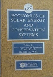 Tapa de Econs of Solar Energy & Conservation Sys  Vol 3 (v. 3)
