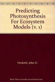 Tapa de Predicting Photosynthesis For Ecosystem Models (v. 1)