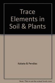 Tapa de Trace elements in soils and plants