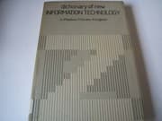 Tapa de Dictionary of New Information Technology