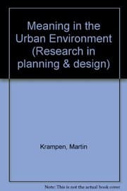 Tapa de Meaning in the urban environment