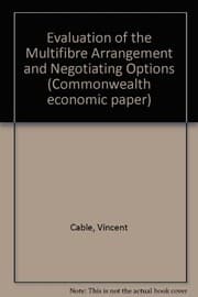 Tapa de An evaluation of the multifibre arrangement and negotiating options