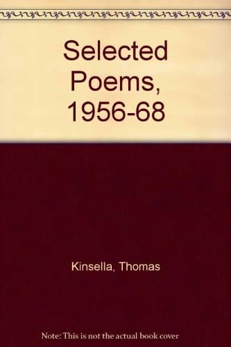 Tapa de Selected poems, 1956-1968