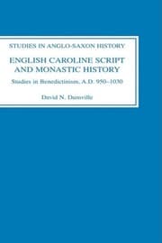 Tapa de English Caroline script and monastic history