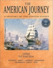 Tapa de The American journey