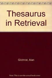Tapa de The thesaurus in retrieval