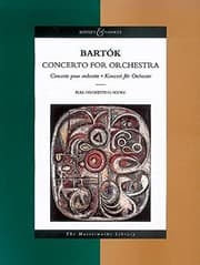 Tapa de Bela Bartok - Concerto for Orchestra: The Masterworks Library (Boosey & Hawkes Masterworks Library)