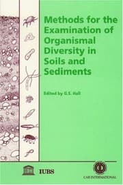 Tapa de Methods for the examination of organismal diversity in soils and sediments