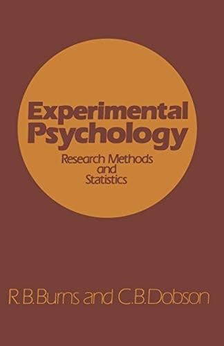 Tapa de Experimental psychology