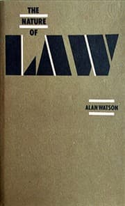 Tapa de The nature of law