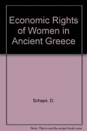 Tapa de Economic Rights of Women in Ancient Greece