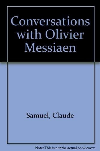 Tapa de Conversations with Olivier Messiaen