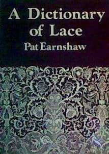 Tapa de A dictionary of lace.