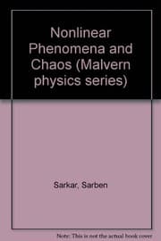 Tapa de Nonlinear phenomena and chaos