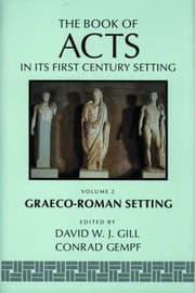 Tapa de The Book of Acts in its Graeco-Roman setting