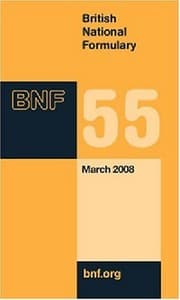 Tapa de British National Formulary 55 (v. 55)