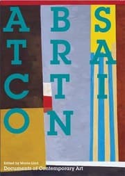 Tapa de Abstraction (Documents of Contemporary Art)